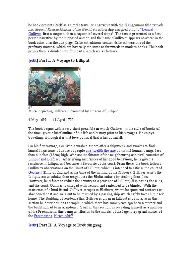 Gullivers Travel Gulliver's Travels Violence