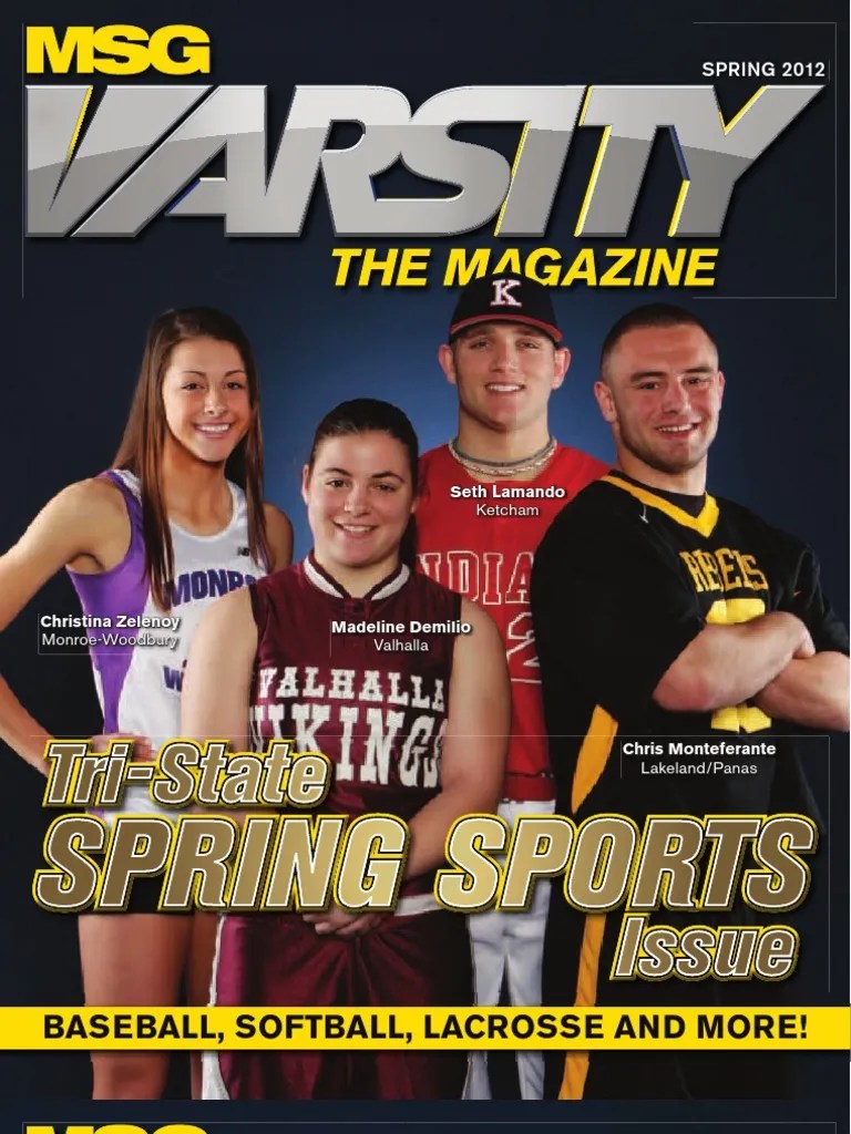 MSG Varsity The Magazine Spring 2012 Edition Apple Inc. I Phone