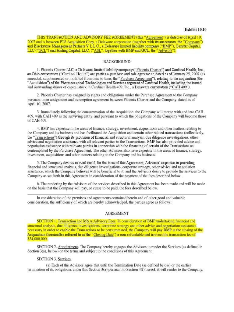 Private Equity the Blackstone Group Transaction and