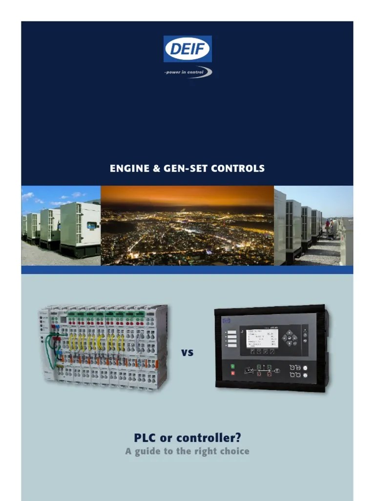PLC vs Controller Programmable Logic Controller Computer Engineering