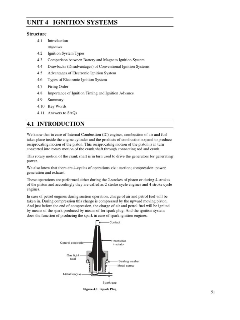 Ignition Systems PDF Ignition System Distributor