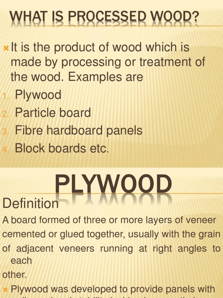Processed Wood Plywood Wood Veneer