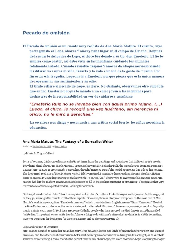 Pecado de Omisión English PDF Religión y creencia