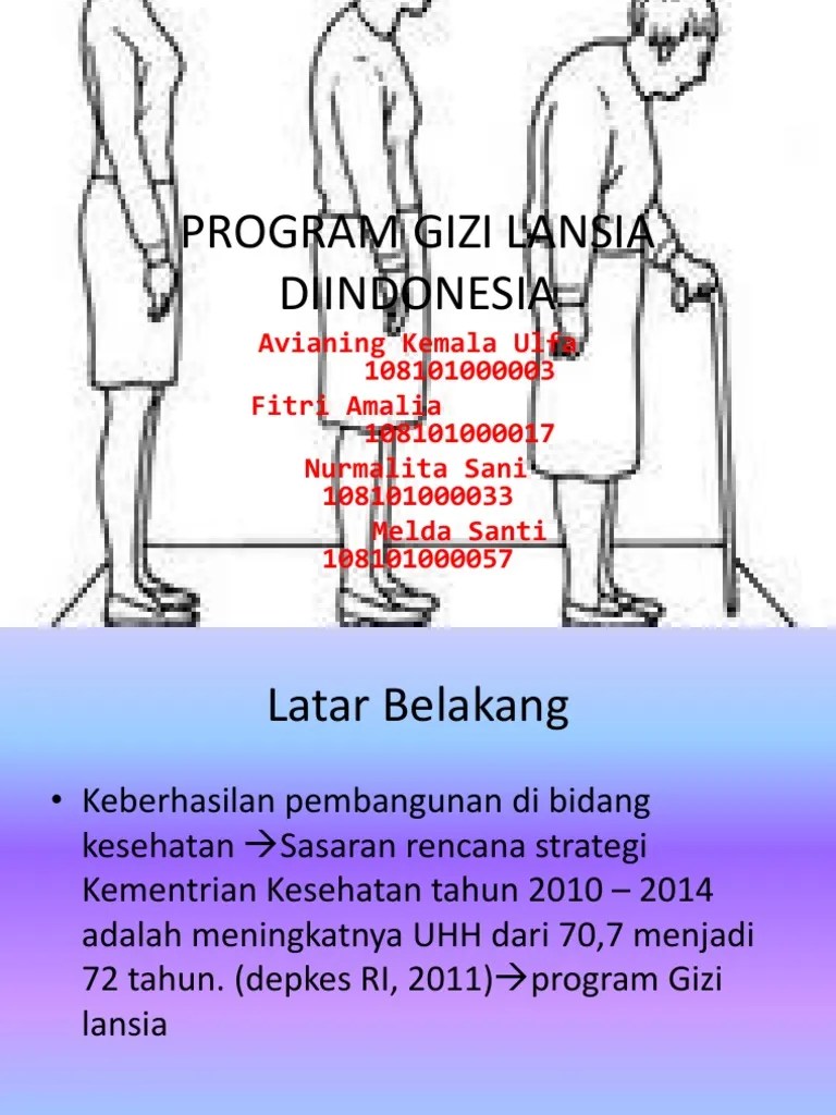 PPT UNTUK LANSIA