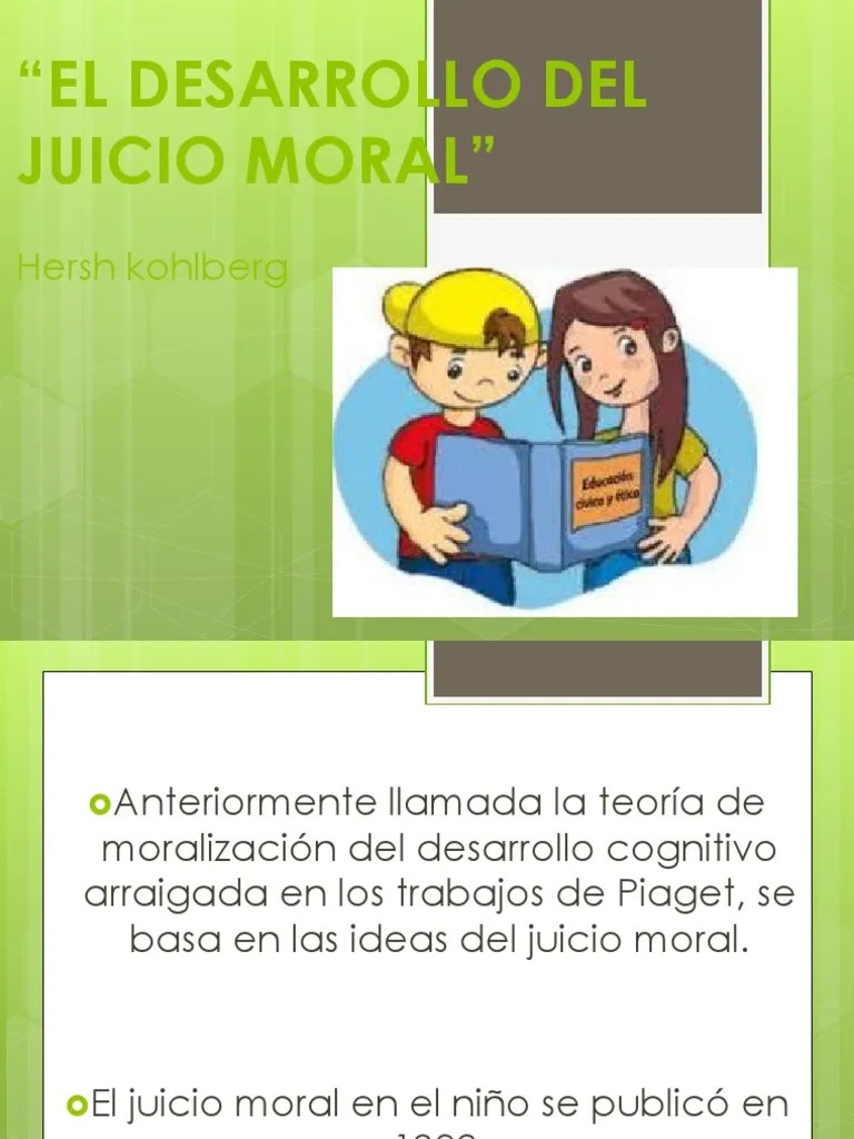 El desarrollo del Juicio Moral.pdf Moralidad Metafísica