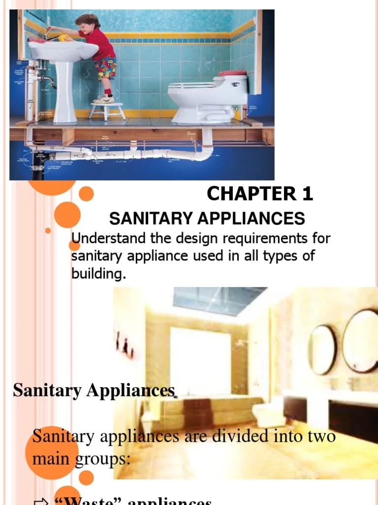 Sanitary Appliances Sink Shower