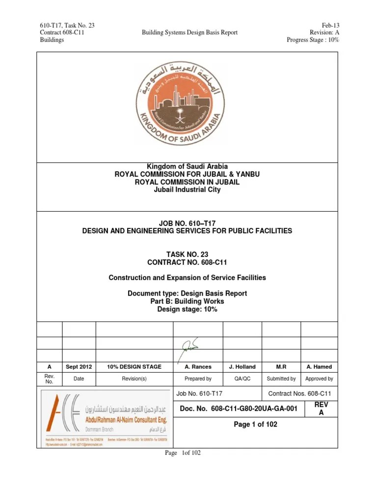 Design Basis Report Door Public Relations