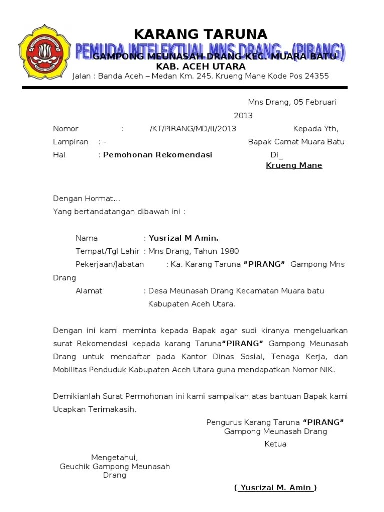 28+ Contoh Surat Permohonan Bantuan Masker Untuk Covid 19 PNG 2021