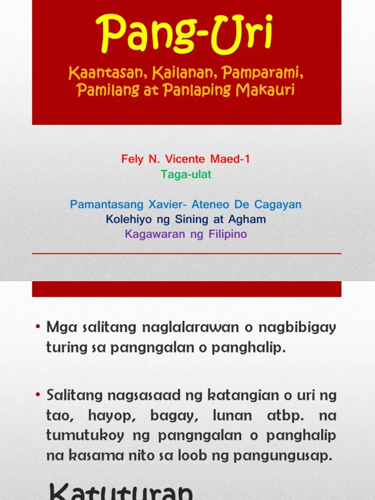 Pang Uri Sample MosOp