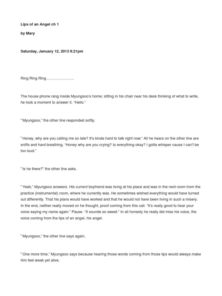 Lips of An Angel Ch1 PDF Leisure