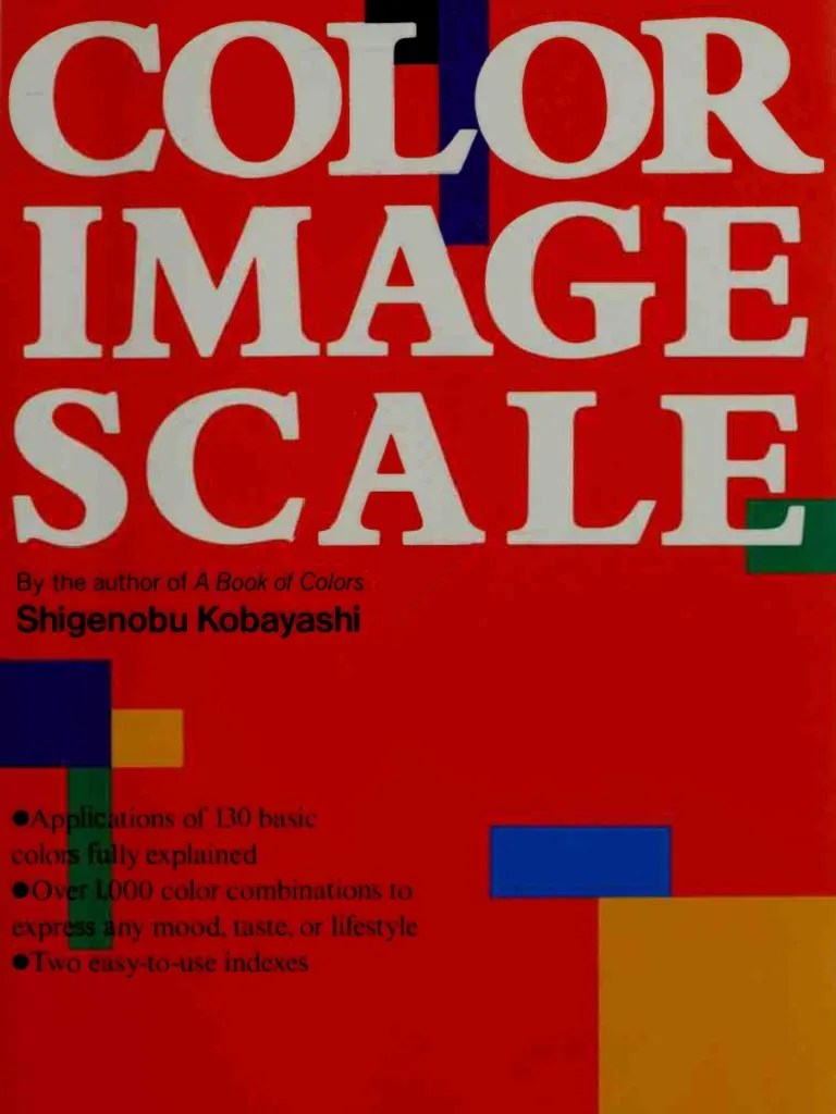 Color Image Scale Kobayashi, Shigenobu, 1925 Color
