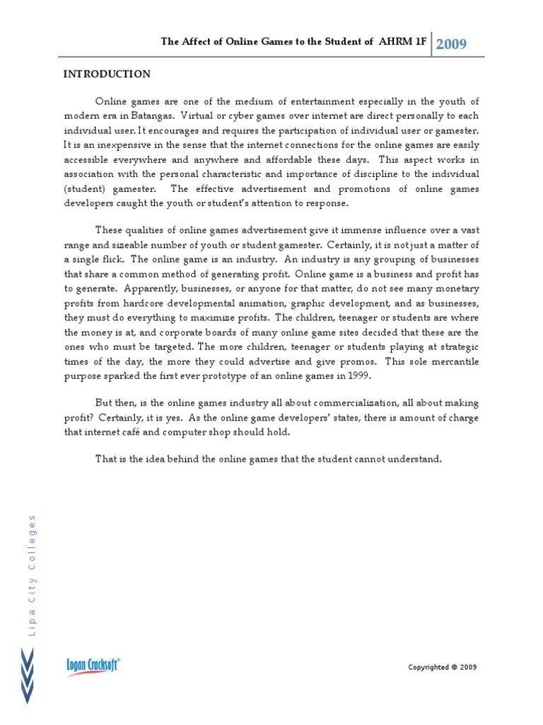 🎉 Computer games addiction introduction. Computer Game Addiction. 2019