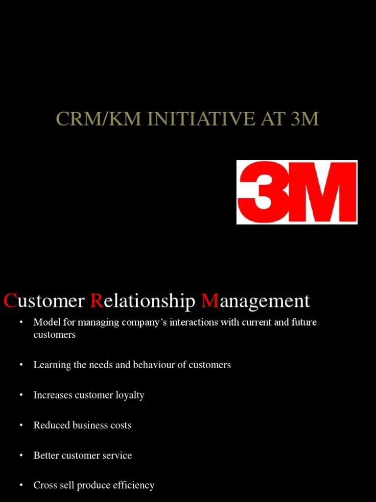 3m Ppt _ Final (1) Customer Relationship Management Computing
