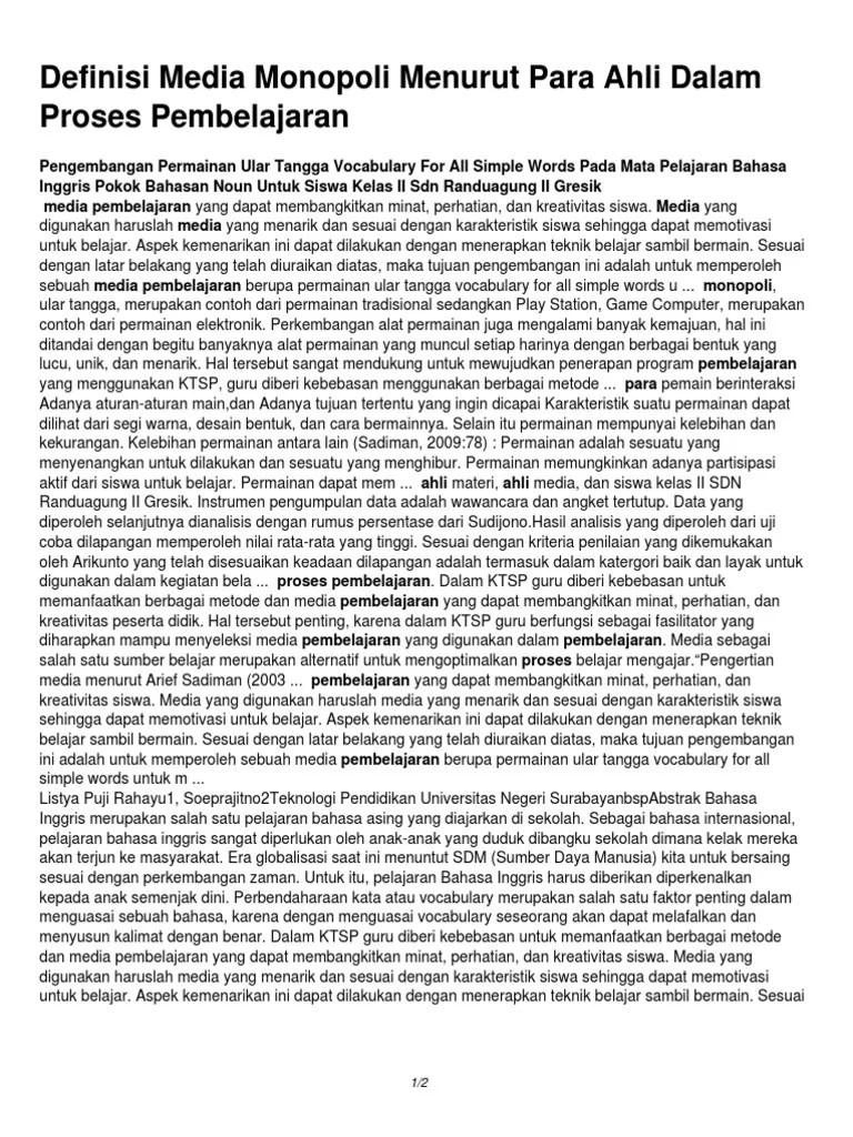 Definisi Media Monopoli Menurut Para Ahli Dalam Proses Pembelajaran.pdf