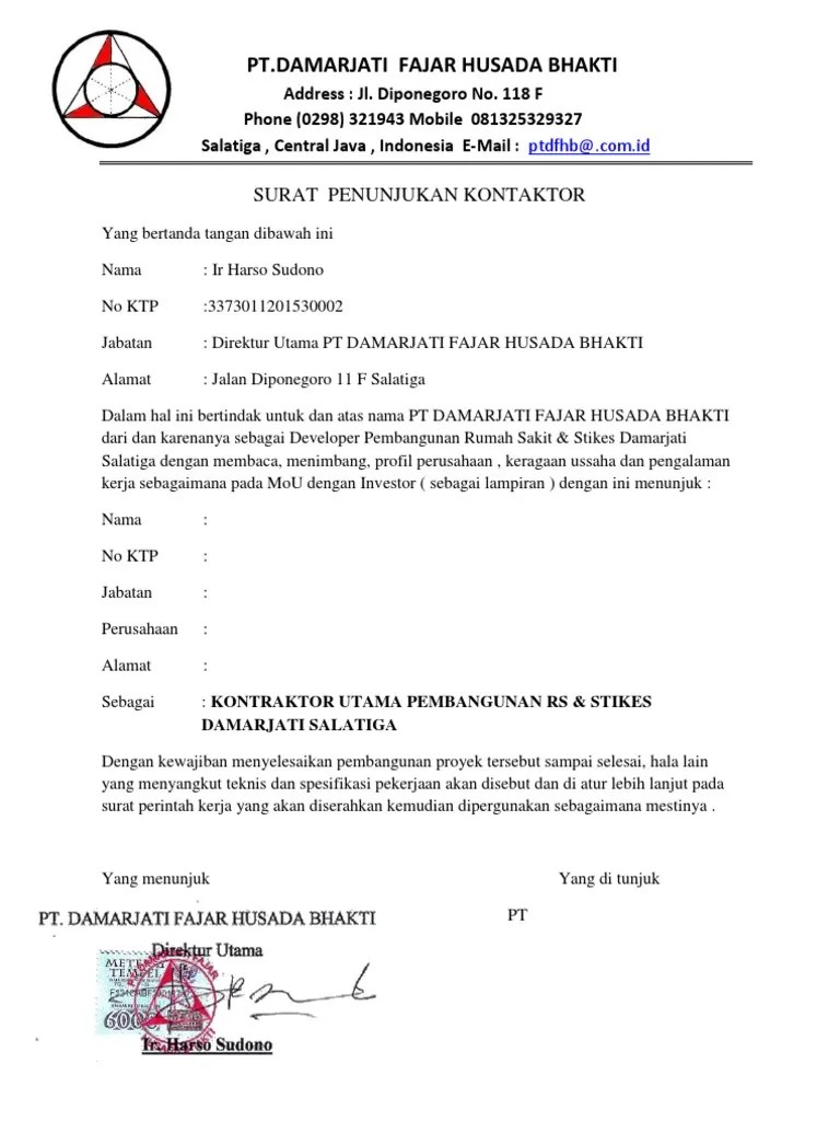 Kamu yang bekerja di pt atau sebuah perusahaan konstruksi yang umum disebut sebagai kontraktor, . Contoh Surat Pengalaman Kerja Kontraktor Kumpulan Contoh Surat Dan Soal Terlengkap