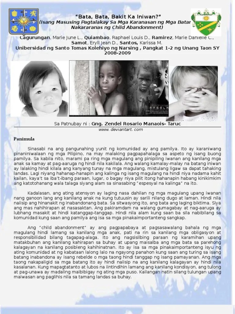 Child Abandonment