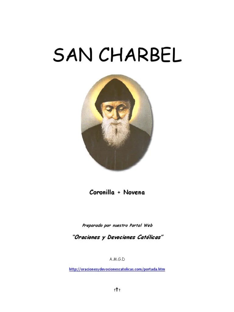 SAN CHARBEL (Coronilla y Novena)