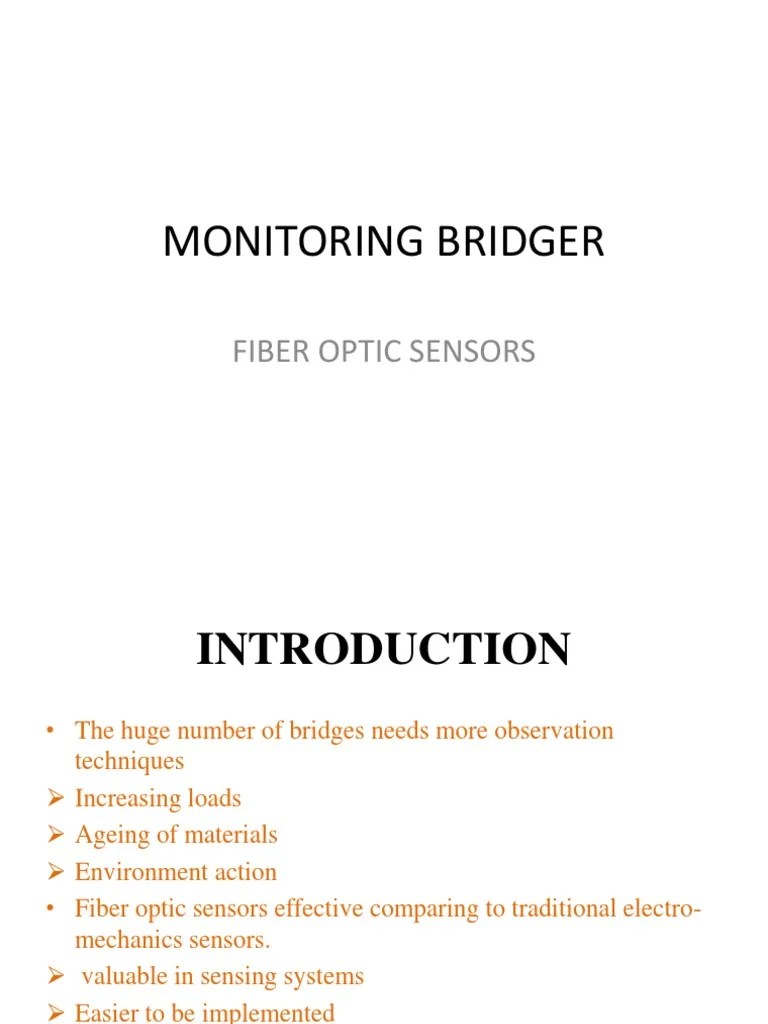 Monitoring Bridger Fiber Optic Sensors PDF