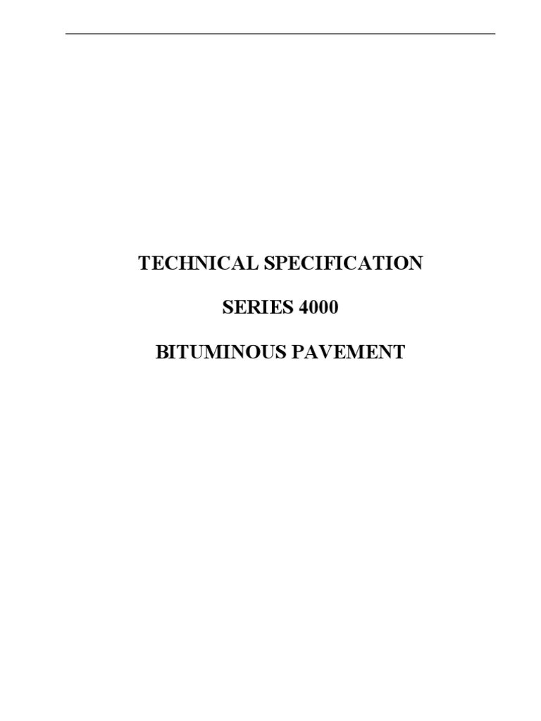 Asphalt & Carpet Specifications PDF Road Surface Asphalt