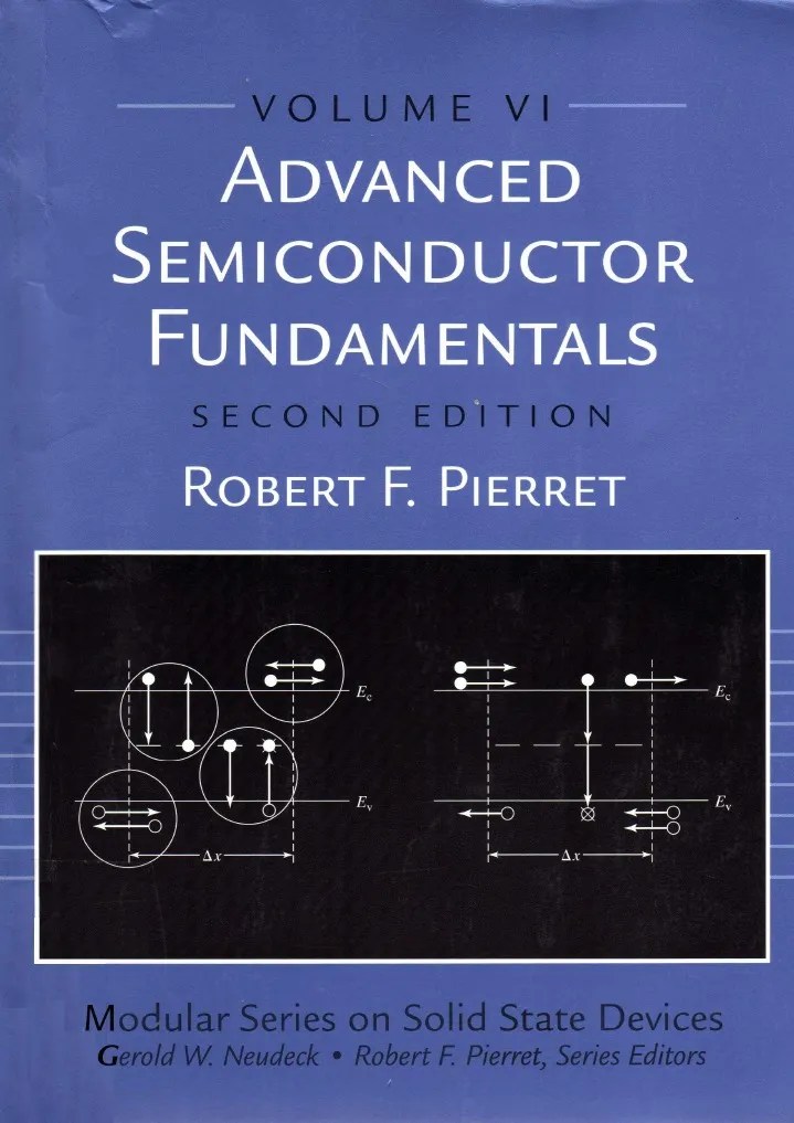 Advanced Semiconductor Fundamentals SE Robert F. Pierret PDF