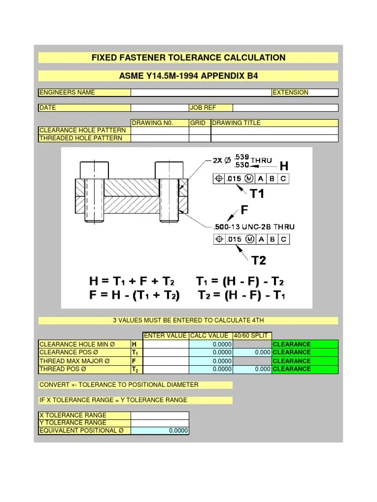 APPENDIX_B4_ASME_Y14.5M1994.xls Engineering Tolerance Metalworking