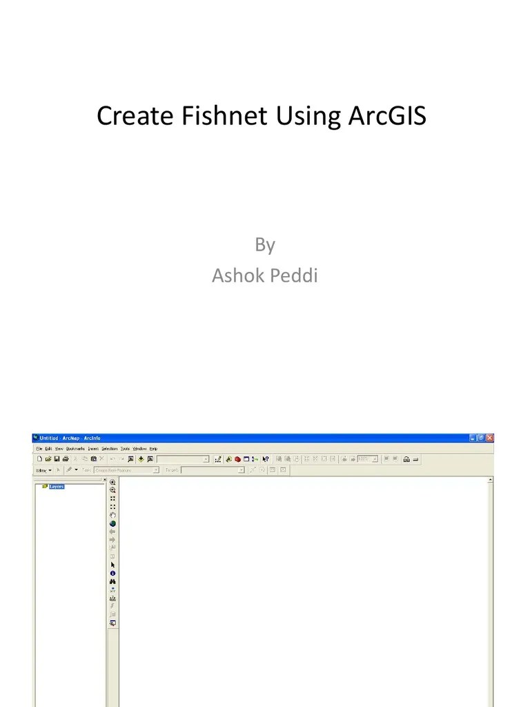 Creating Using ArcGIS