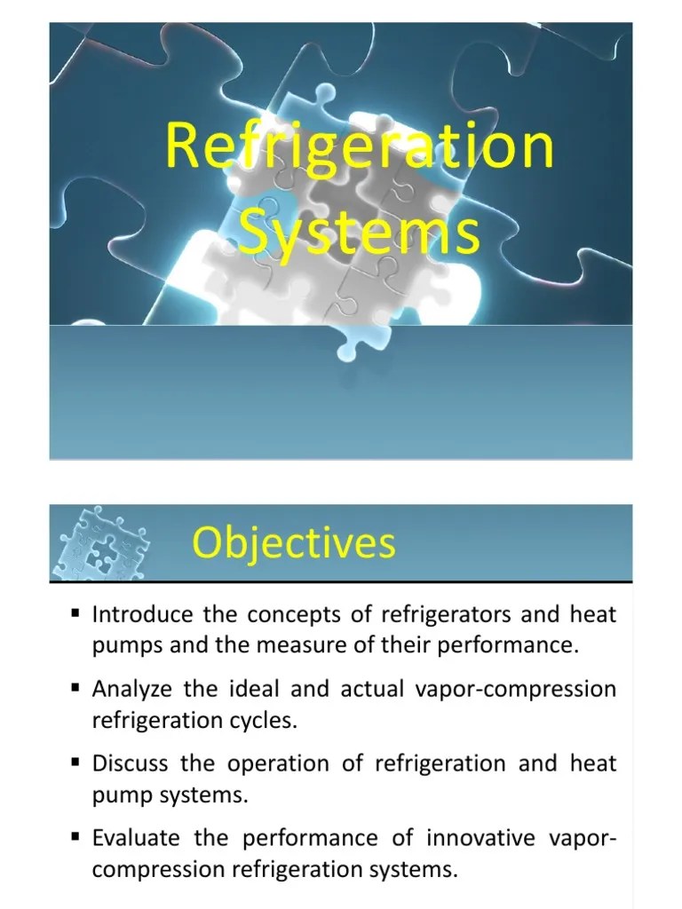 Refrigeration System.pdf Refrigeration Gas Compressor Free 30day