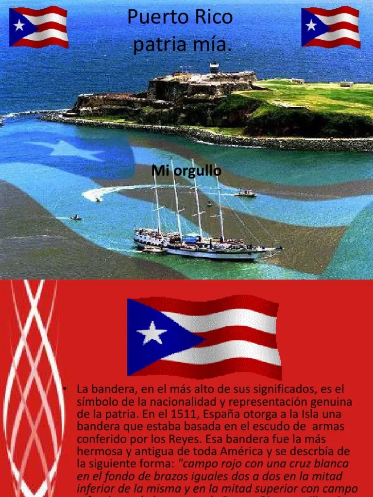 Simbolos Patrios de Puerto Rico Naturaleza