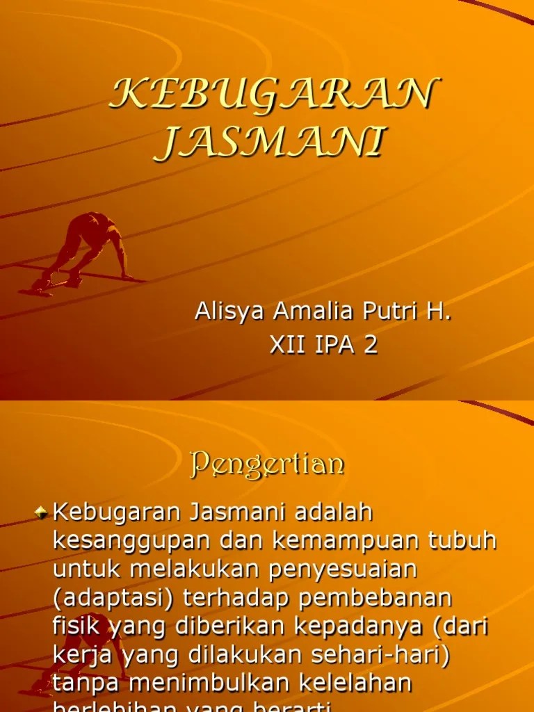 Kebugaran Jasmani | PDF