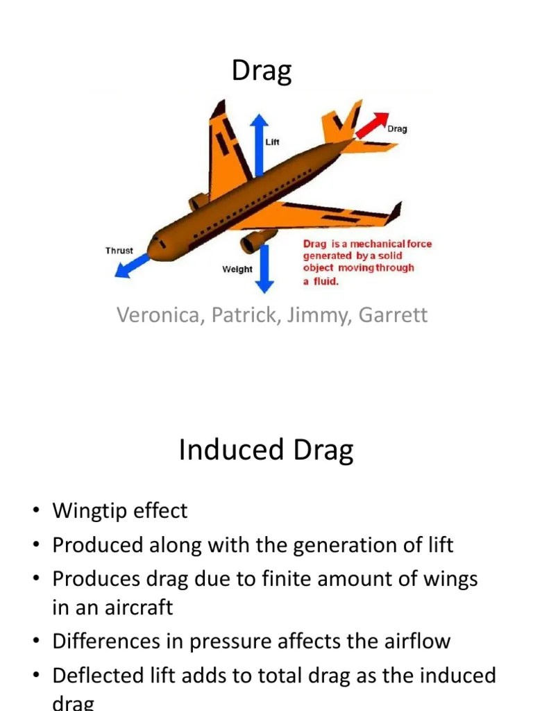 Powerpoint presentation on Drag Drag (Physics) Lift (Force)