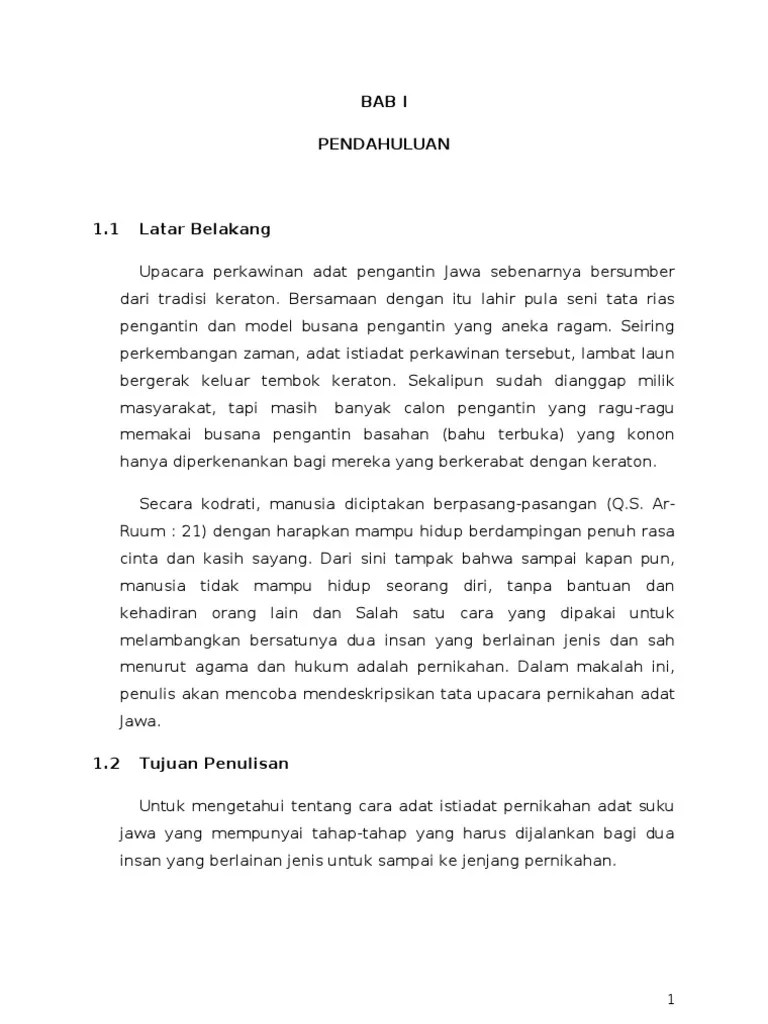 Contoh Pidato Pernikahan Bahasa Jawa