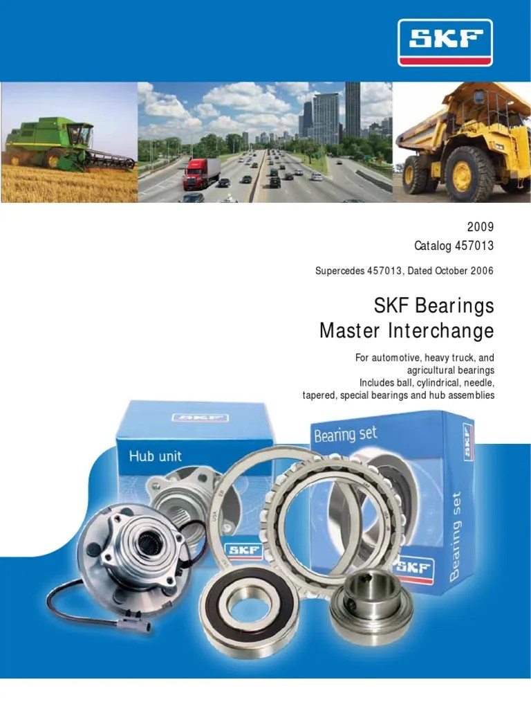 SKF Roller Bearing Catalogue