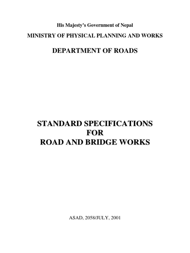 standard_specifications_OF_rOADS_AND_bRIDGES.pdf Road Specification