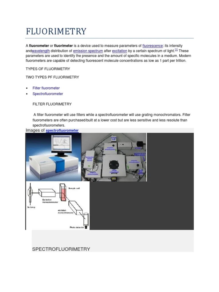 Fluorimetry Asign Differential Scanning Calorimetry Scientific