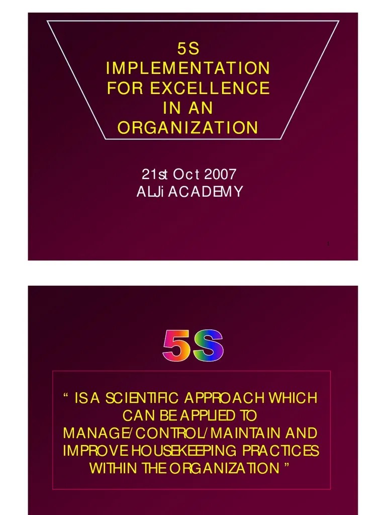 Toyota 5S ALJ Group Business