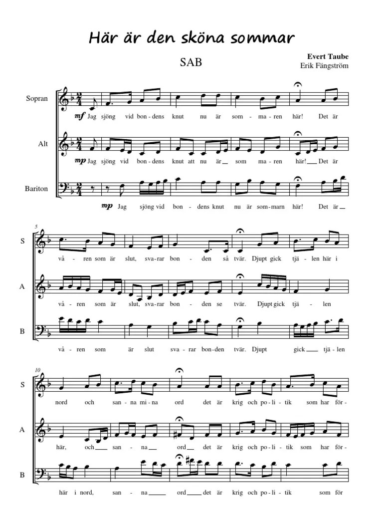 Här Är Den Sköna Sommar PDF