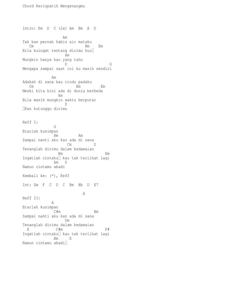 Chord Lagu Indonesia | PDF
