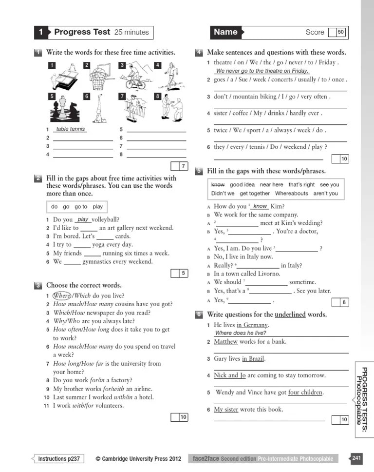 Intermediate test 2. Прогресс тест face2face elementary ответы. ответы progress test1 face2face pre-intermediate. прогресс тест 9 face2face elementary ответы. прогресс тест 5 face2face elementary ответы.