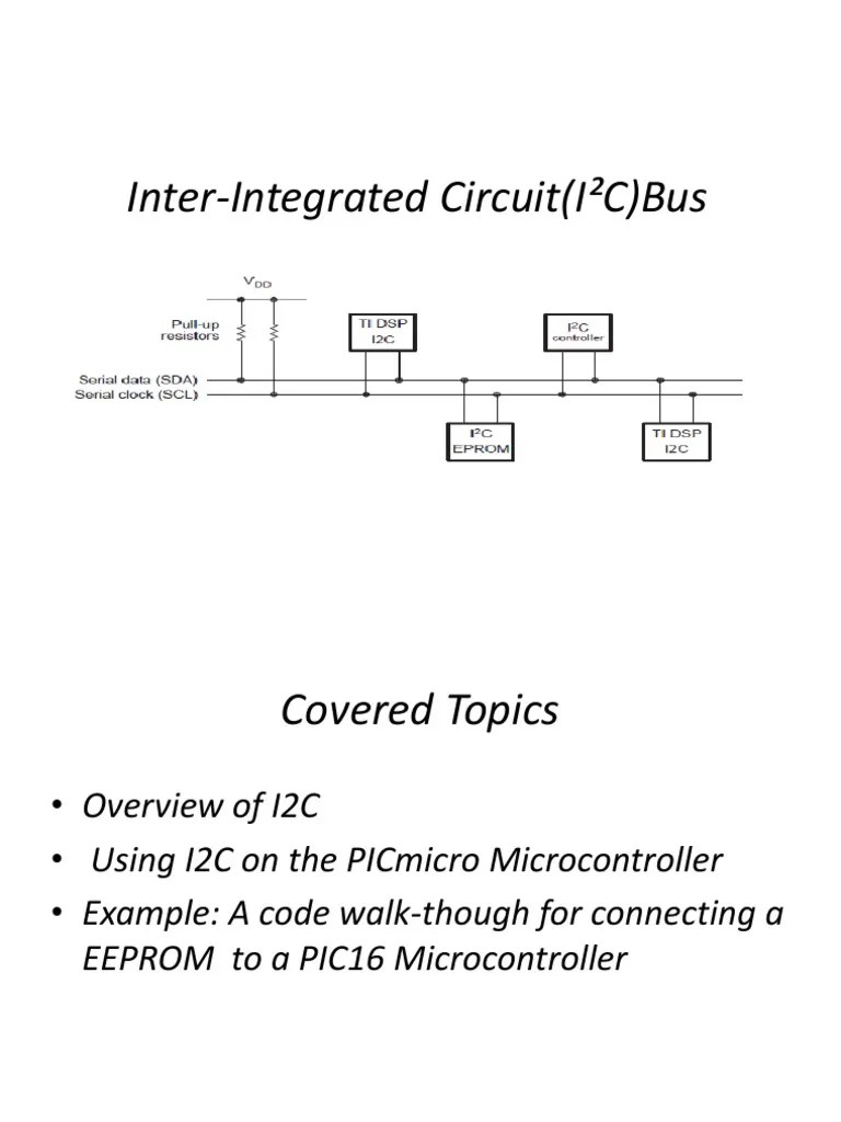InterIntegrated Circuit(I²C)Bus Manufactured Goods Electronic Engineering