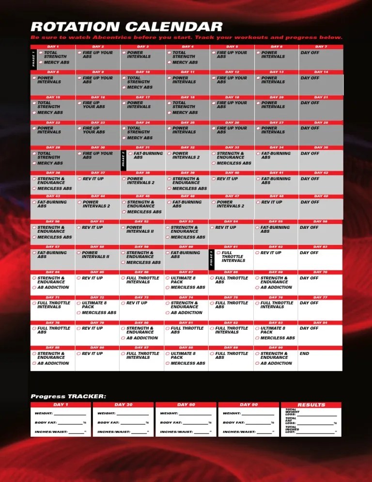 Revabs Calendar Deluxe Body Shape Human Weight