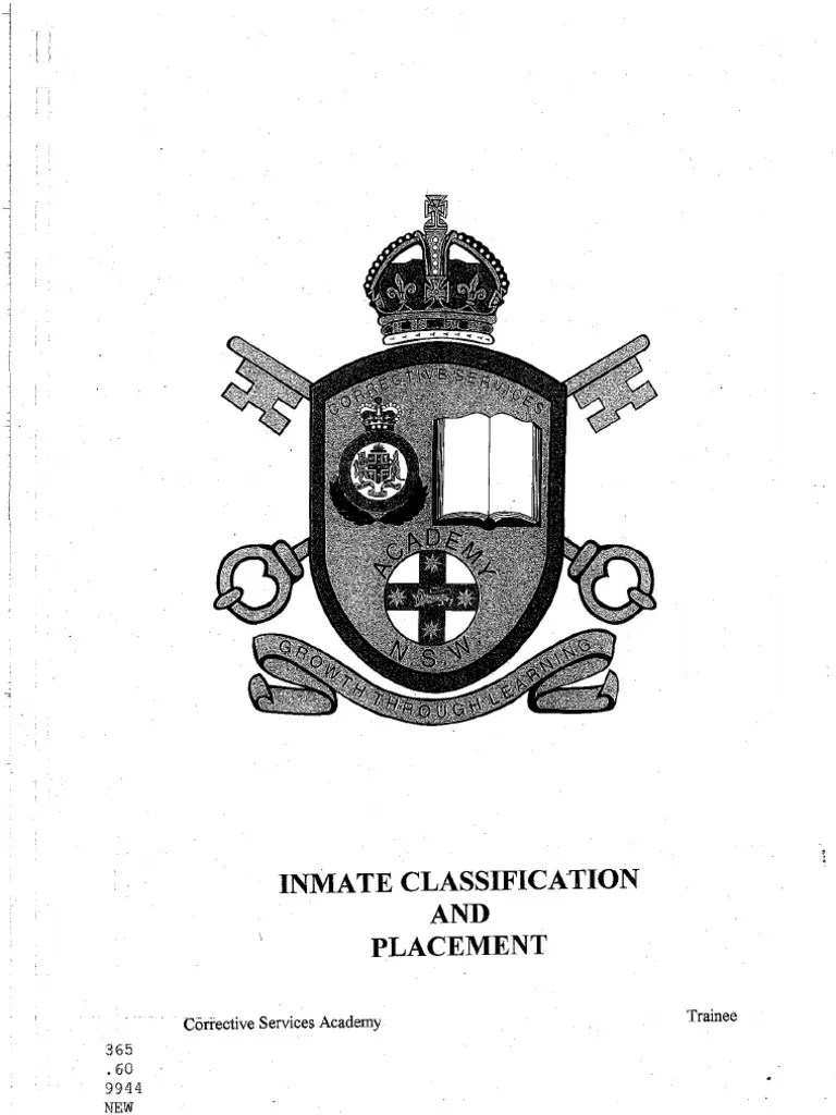 Classification and Placement Manual A Guide for Implementing Case