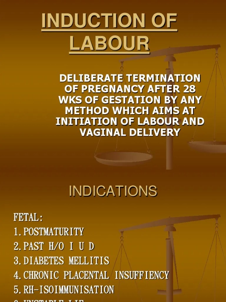 Induction of Labour Childbirth Maternal Health Free 30day Trial