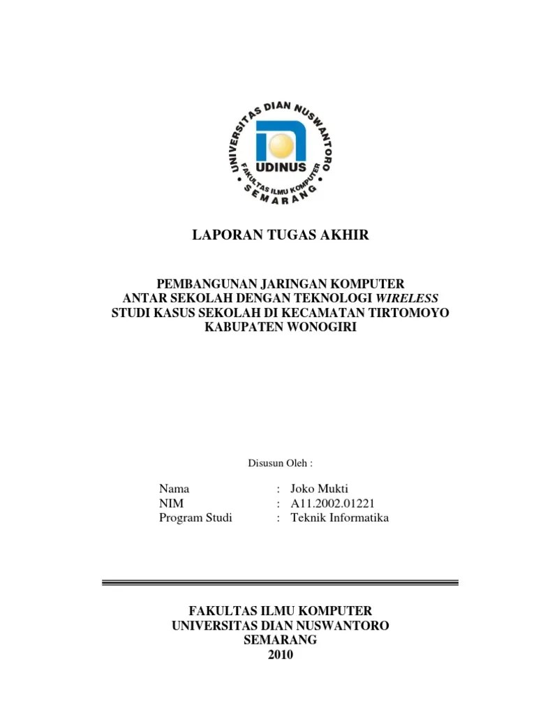 Skripsi Jaringan Komputer | Pdf