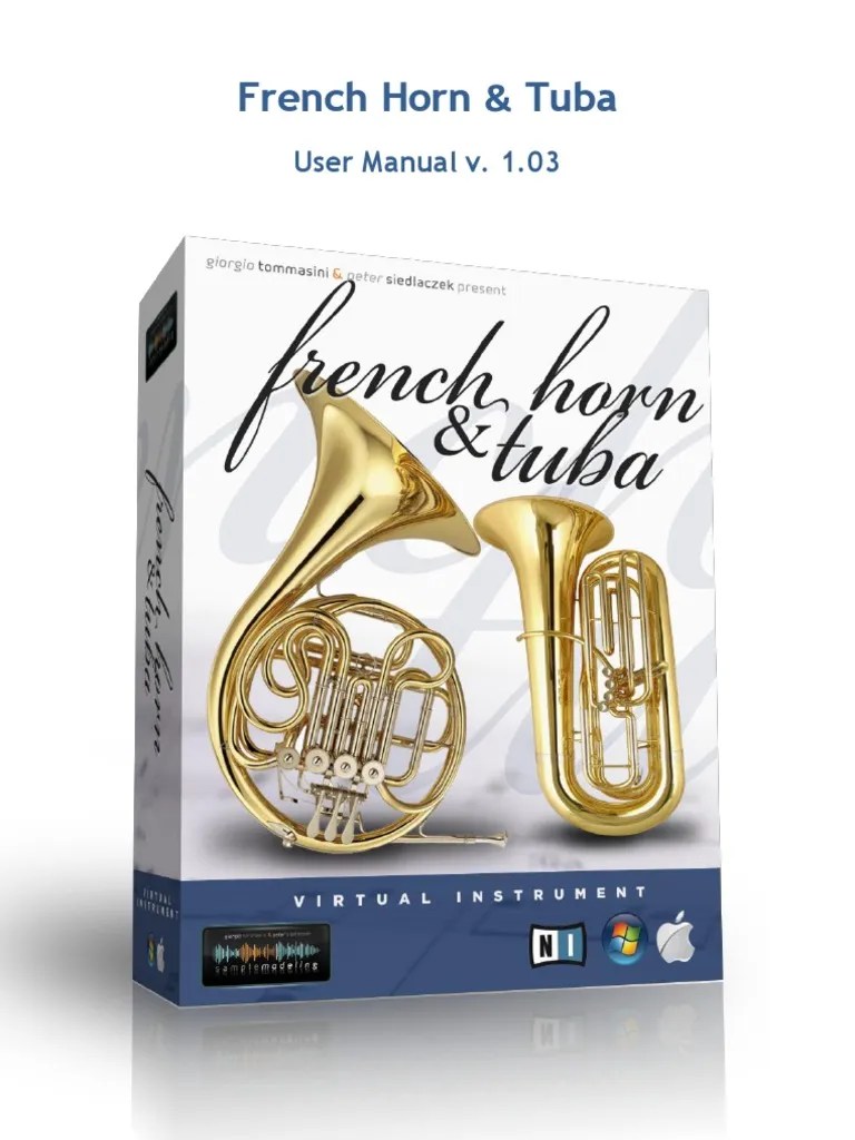 French Horn & Tuba Manual v. 1.03 French Horn Pitch (Music)