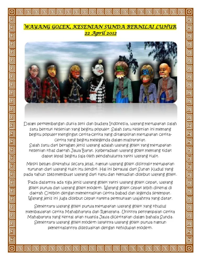 Contoh Artikel Bahasa Sunda Tentang Olahraga – Berbagai Contoh