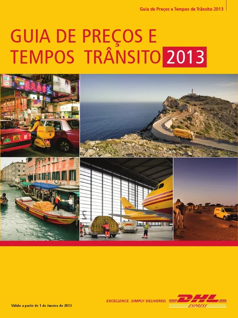 Dhl Express Rate Transit Guide Pt Pt 2013 Troca eletrônica de dados