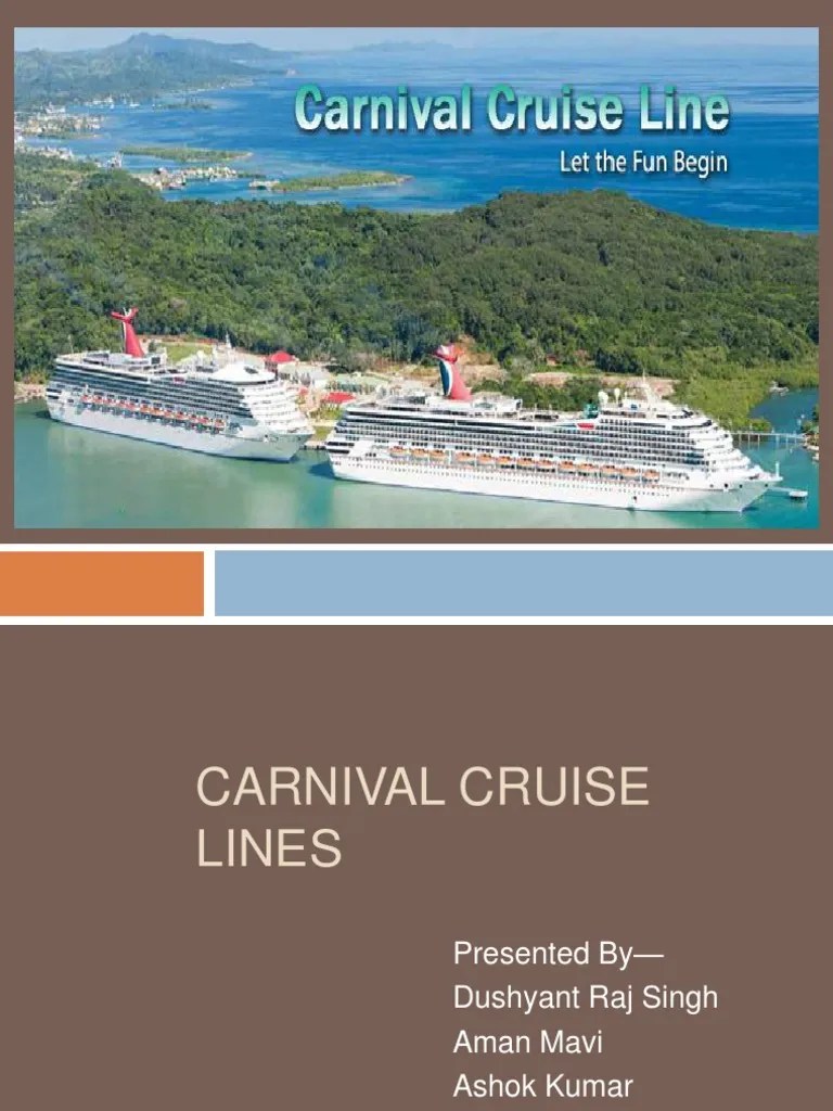 Carnival Cruise Lines Competitive Advantage Strategic