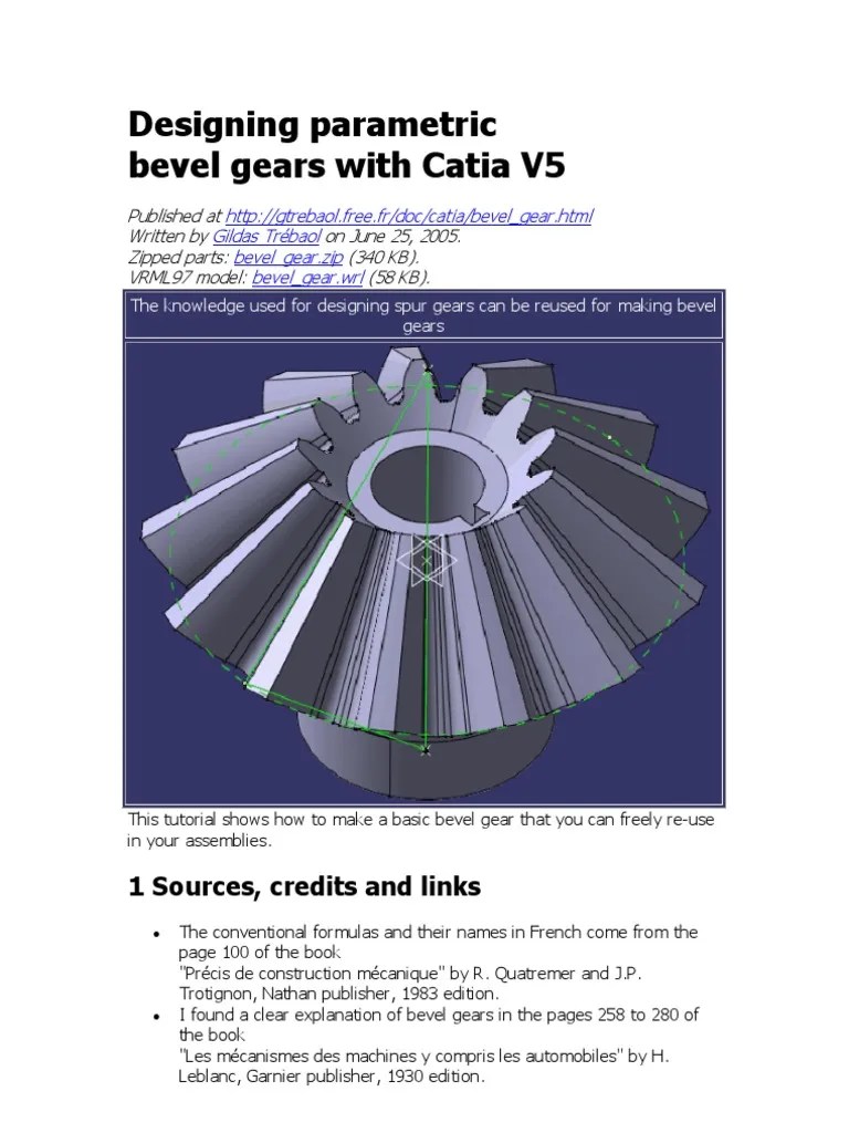 GearDesigning parametric.pdf Gear Circle