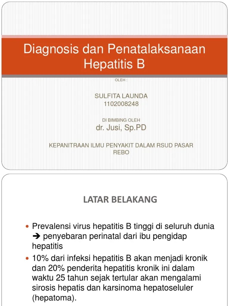 Referat Hepatitis b