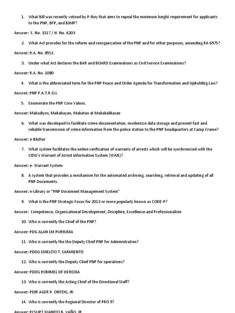 Sample Questions Evidence (Law) Criminal Justice